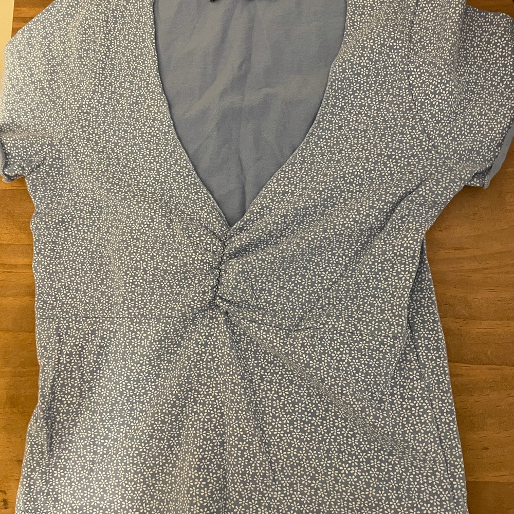 short sleeved tank top